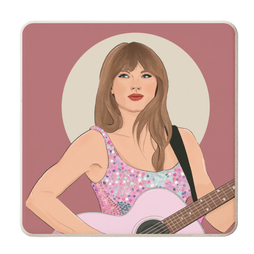 T - Eras - personalised beer coaster by The Queer Store