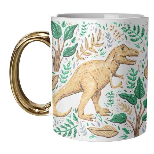 T-Rex - unique mug by Amy Harwood