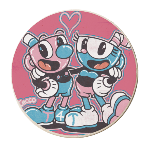 T4T - personalised beer coaster by ARTECCO