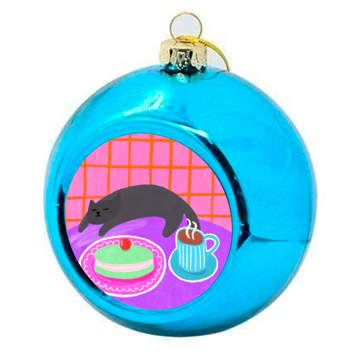 Table Naps - colourful christmas bauble by The Paper Tail