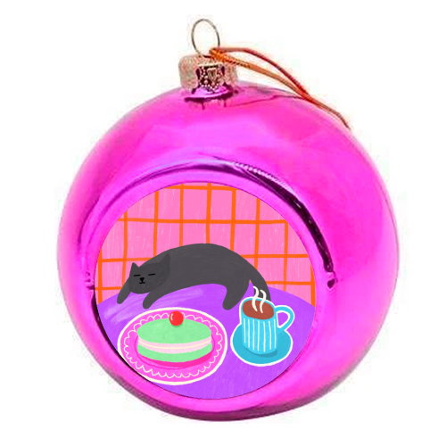 Table Naps - colourful christmas bauble by The Paper Tail