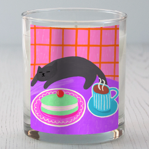 Table Naps - scented candle by The Paper Tail
