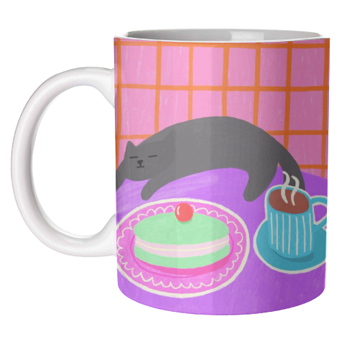 Table Naps - unique mug by The Paper Tail