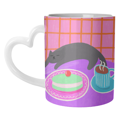 Table Naps - unique mug by The Paper Tail