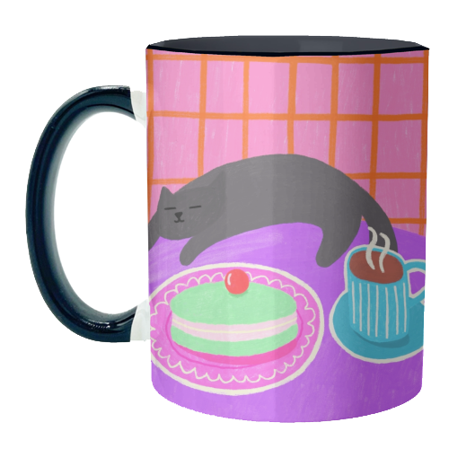 Table Naps - unique mug by The Paper Tail