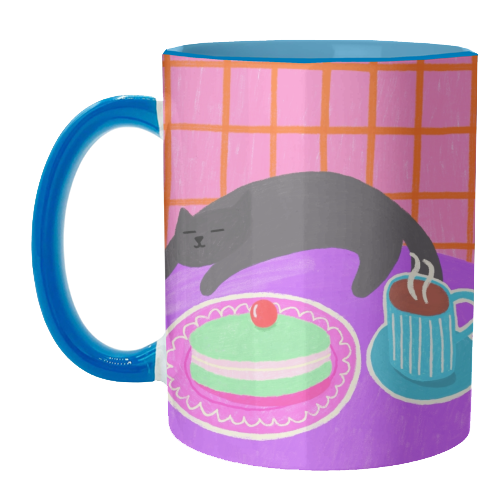 Table Naps - unique mug by The Paper Tail