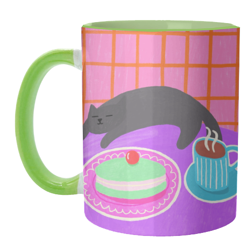 Table Naps - unique mug by The Paper Tail