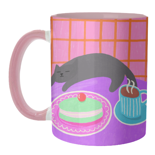 Table Naps - unique mug by The Paper Tail