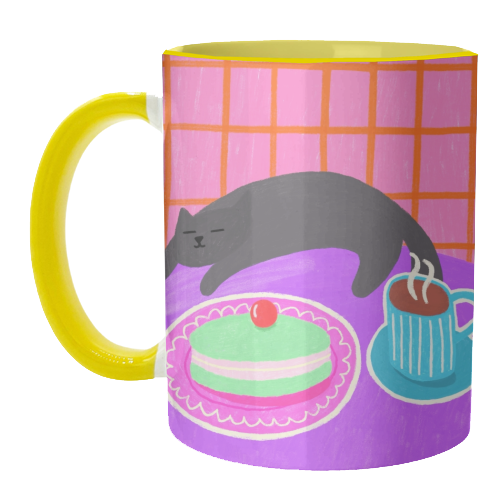 Table Naps - unique mug by The Paper Tail