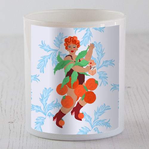 Tangerine Queen - scented candle by Steph Pryor