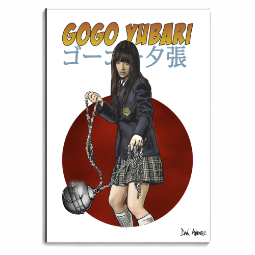 Tarantino - Kill Bill  - Gogo Yubari - personalised A4, A5, A6 notebook by Dan Avenell
