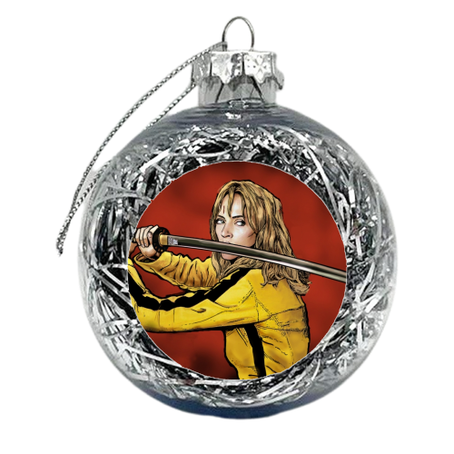 Tarantino: Kill Bill - The Bride - xmas bauble by Dan Avenell