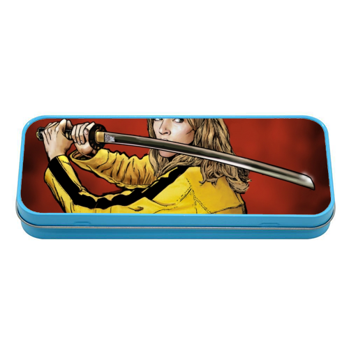 Tarantino: Kill Bill - The Bride - tin pencil case by Dan Avenell