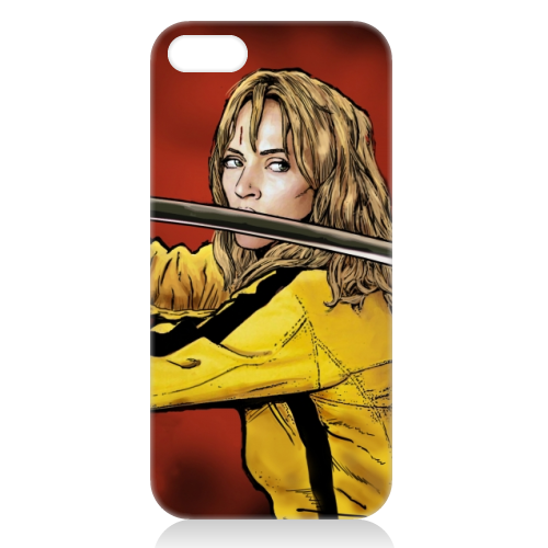 Tarantino: Kill Bill - The Bride - unique phone case by Dan Avenell