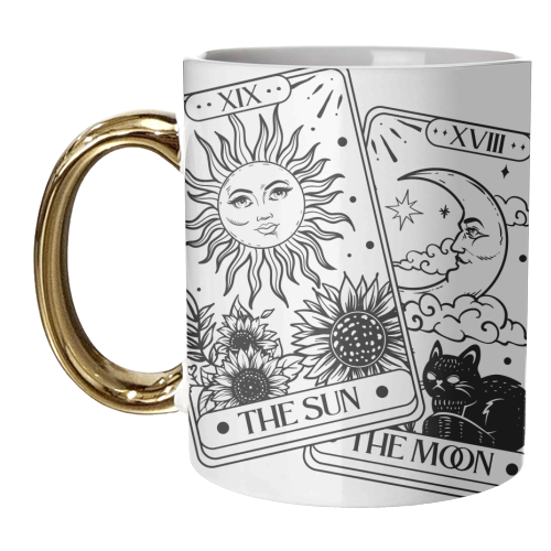 Tarot cards - unique mug by haris kavalla