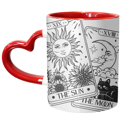 Tarot cards - unique mug by haris kavalla