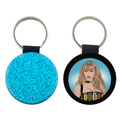 Tartan Tay Print - keyring by Drawings by Firefly