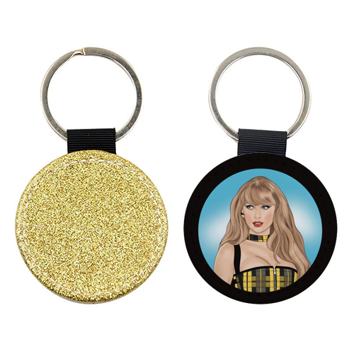 Tartan Tay Print - keyring by Drawings by Firefly