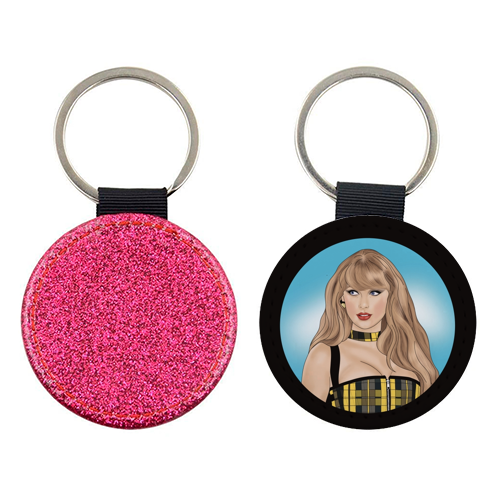 Tartan Tay Print - keyring by Drawings by Firefly