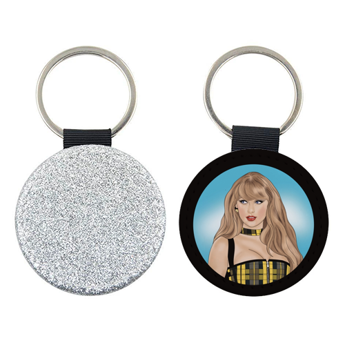 Tartan Tay Print - keyring by Drawings by Firefly