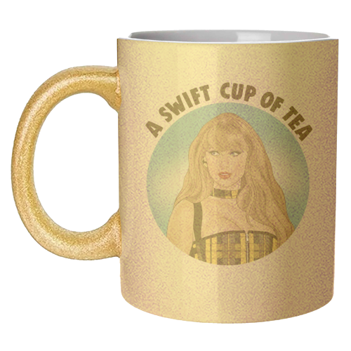 Tartan Tay Print - unique mug by Drawings by Firefly