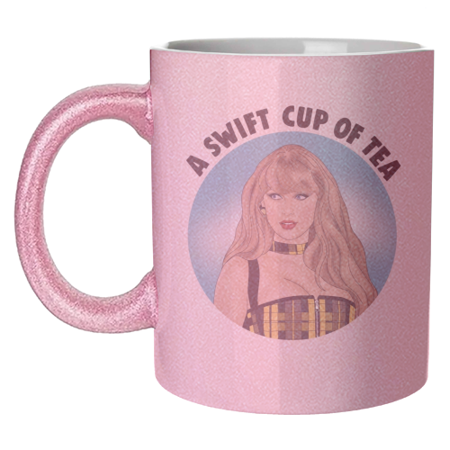 Tartan Tay Print - unique mug by Drawings by Firefly