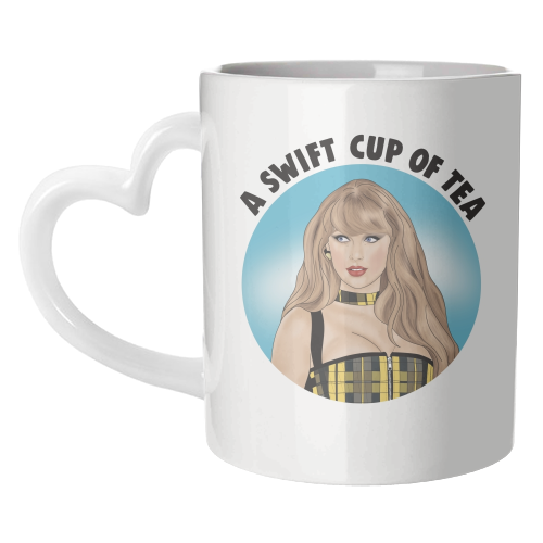 Tartan Tay Print - unique mug by Drawings by Firefly