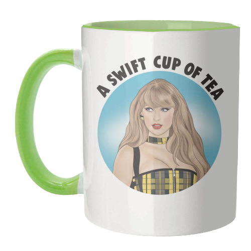 Tartan Tay Print - unique mug by Drawings by Firefly