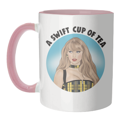 Tartan Tay Print - unique mug by Drawings by Firefly
