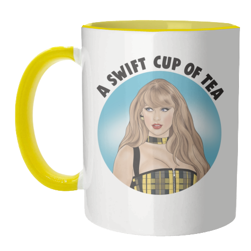 Tartan Tay Print - unique mug by Drawings by Firefly