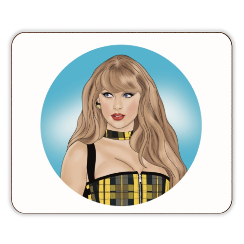 Tartan Tay Print - designer placemat by Drawings by Firefly