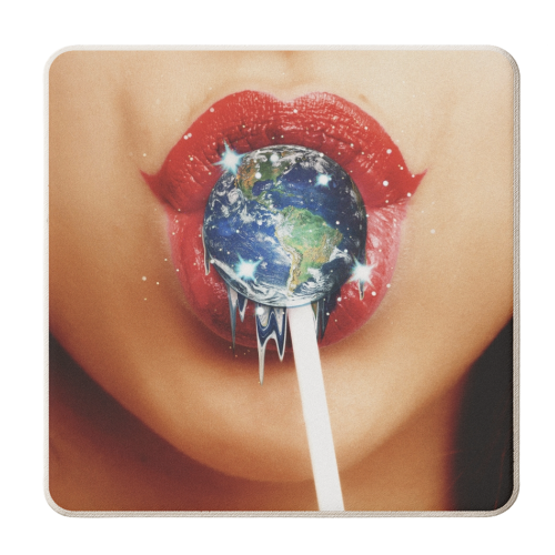 Taste Explosion - personalised beer coaster by taudalpoi