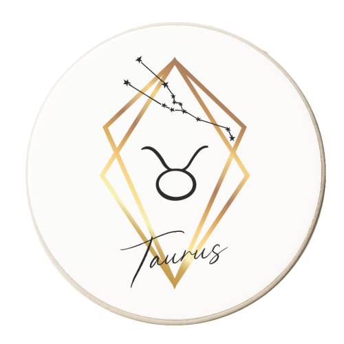 taurus celestial - personalised beer coaster by Anastasios Konstantinidis