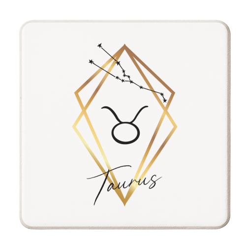 taurus celestial - personalised beer coaster by Anastasios Konstantinidis