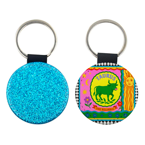 TAURUS STAR SIGN ‘THE RELIABLE' - keyring by Wallace Elizabeth