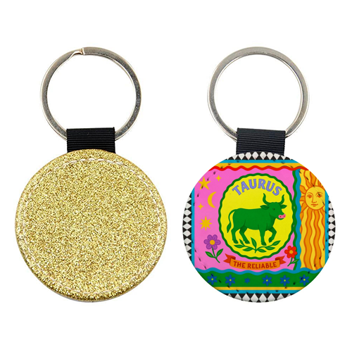 TAURUS STAR SIGN ‘THE RELIABLE' - keyring by Wallace Elizabeth