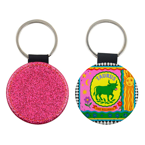 TAURUS STAR SIGN ‘THE RELIABLE' - keyring by Wallace Elizabeth