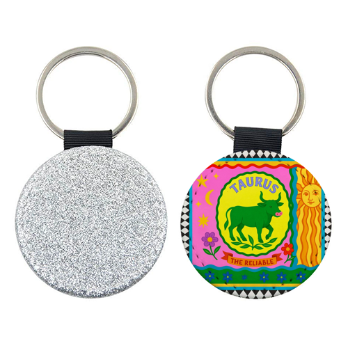 TAURUS STAR SIGN ‘THE RELIABLE' - keyring by Wallace Elizabeth