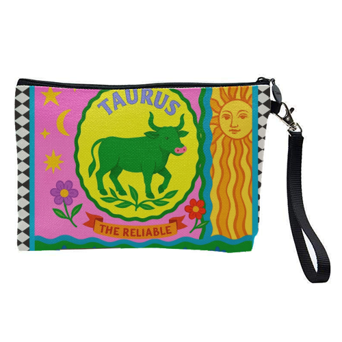 TAURUS STAR SIGN ‘THE RELIABLE' - pretty makeup bag by Wallace Elizabeth