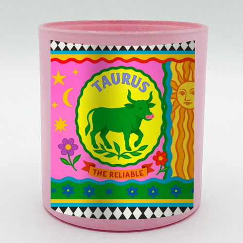 TAURUS STAR SIGN ‘THE RELIABLE' - scented candle by Wallace Elizabeth