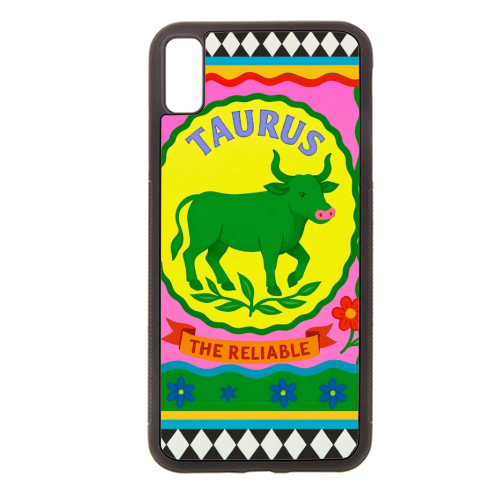 TAURUS STAR SIGN ‘THE RELIABLE' - stylish phone case by Wallace Elizabeth