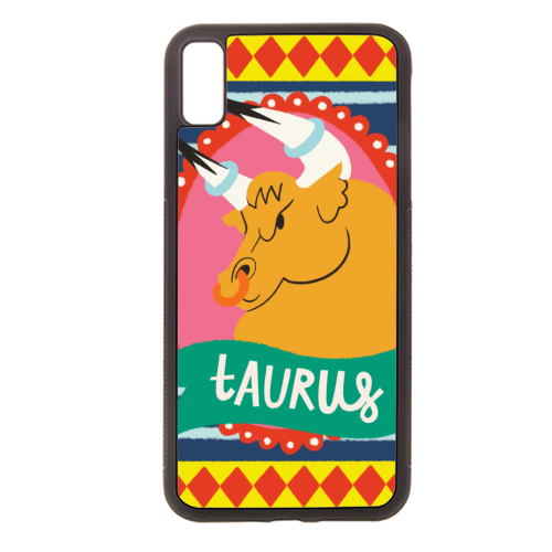 Taurus Zodiac Astrology Star Sign Design - stylish phone case by AbiGoLucky