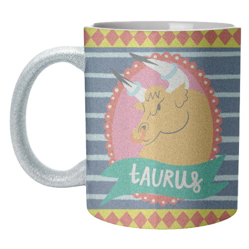 Taurus Zodiac Astrology Star Sign Design - unique mug by AbiGoLucky