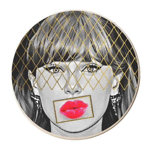 Tay Decorative - personalised beer coaster by DOLLY WOLFE