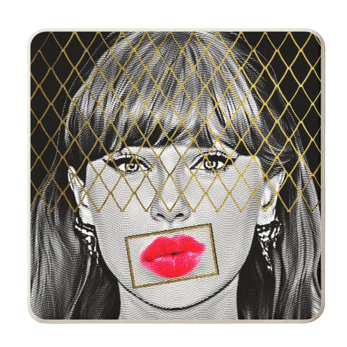 Tay Decorative - personalised beer coaster by DOLLY WOLFE