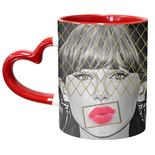 Tay Decorative - unique mug by DOLLY WOLFE
