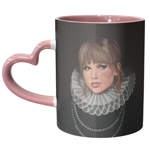 Tay Renaissance Black - unique mug by AbiGoLucky