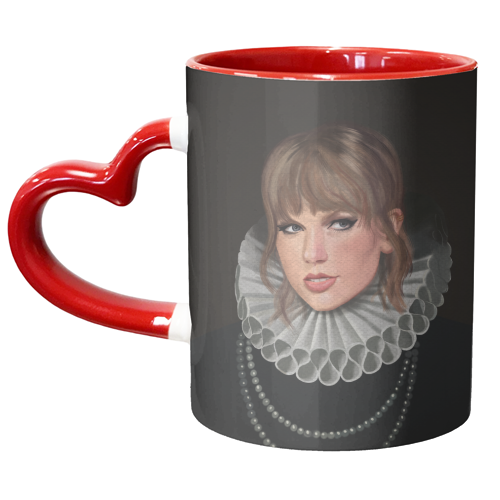 Tay Renaissance Black - unique mug by AbiGoLucky