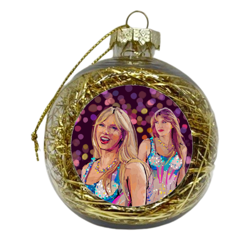 Tay Sparkle - xmas bauble by Beverley Rae