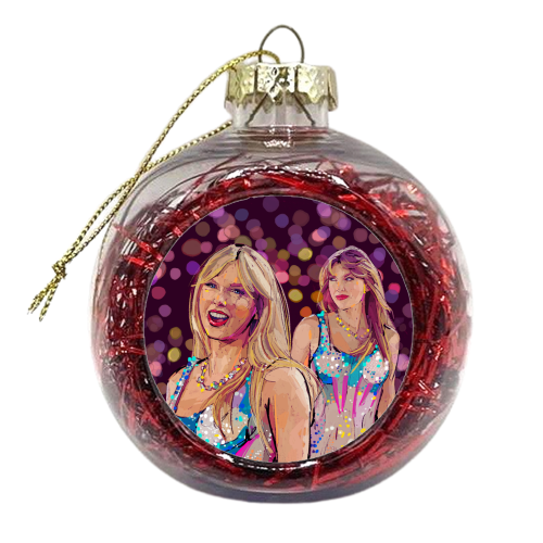 Tay Sparkle - xmas bauble by Beverley Rae